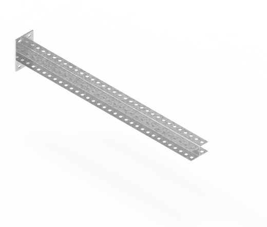 Консоль П-образная усиленная БКПУ.40.80.800.2.1 Консоль П-образная усиленная БКПУ.40.80.800.2.1