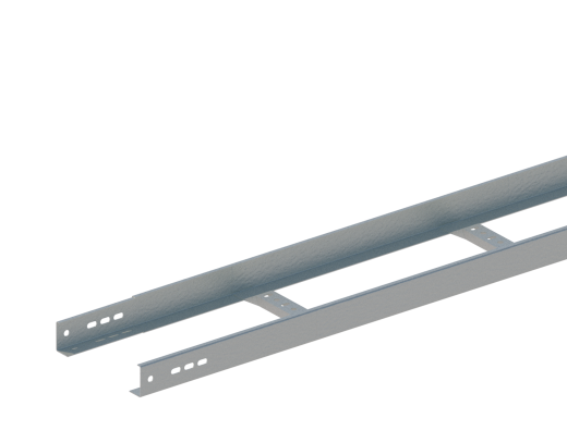 Лоток прямой НЛ20-П1,87 У3 (h=50 мм, s=1,0 мм)