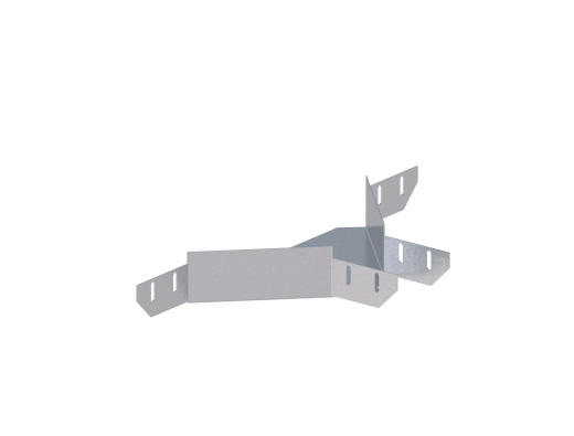 Лоток монтажный угловой ответвительный ЛУОГ.100.100.553.2.1
