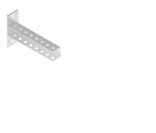 Консоль П-образная облегченная БКПО.40.40.200.2,5.2