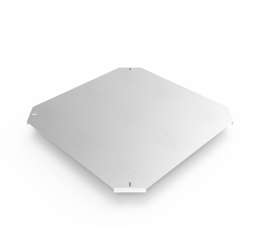 Крышка кабельроста углового с R=100 мм крестообразный горизонтальный РК1КГ.600.20.100.1,5.2