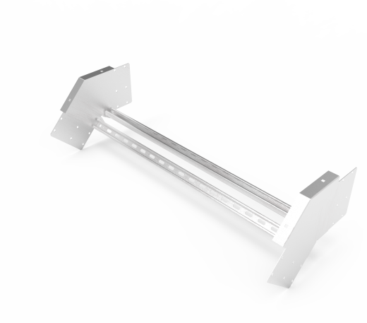 Кабельрост угловой  с R=100 мм 45 вниз РУ145Н.1000.200.100.2.2