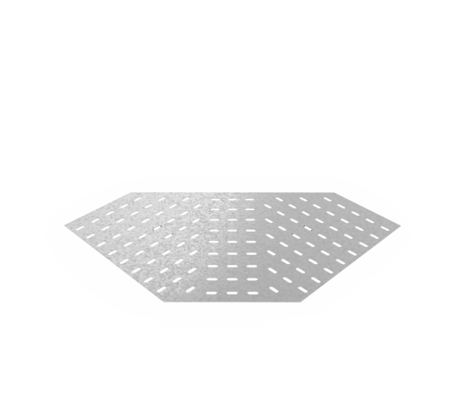 Дно кабельроста углового с R=100 мм 90 горизонтальный РД190Г.600.0.100.2.1