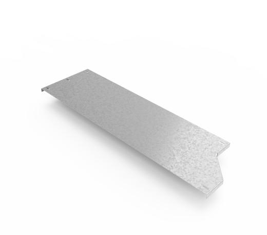 Крышка кабельроста углового с R=100 мм редукторный правый РК1РП.900.20.100.2.1