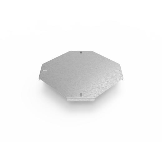 Крышка кабельроста углового с R=100 мм крестообразный горизонтальный РК1КГ.300.20.100.1,5.1