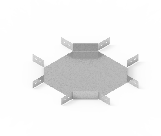 Лоток крестообразный НЛ50-Кц УТ1,5 (h=100мм, s=1,5мм)