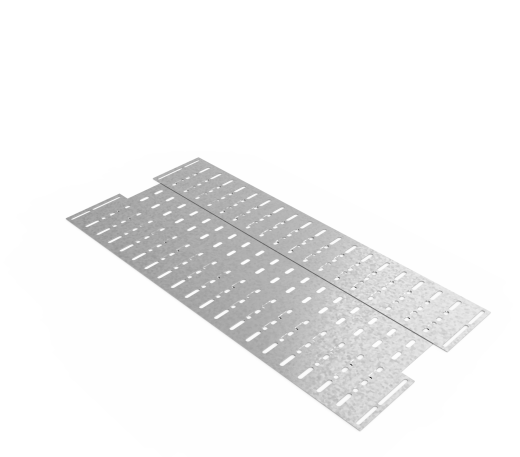 Дно кабельроста углового с R=100 мм шарнирный  РД1Ш.1000.0.100.2.1