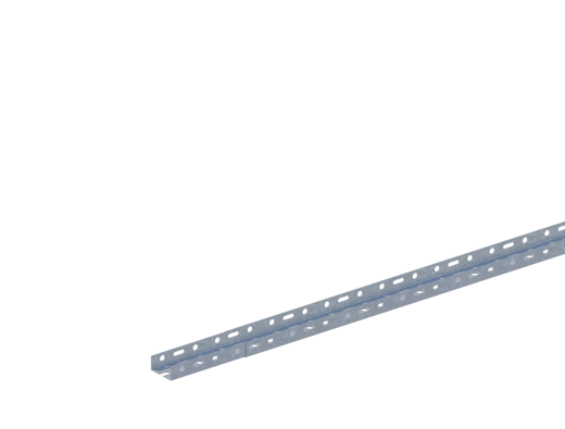 Лоток прямой НЛ5-П1,87ц УТ2,5 (h=24 мм, s=1,5 мм)