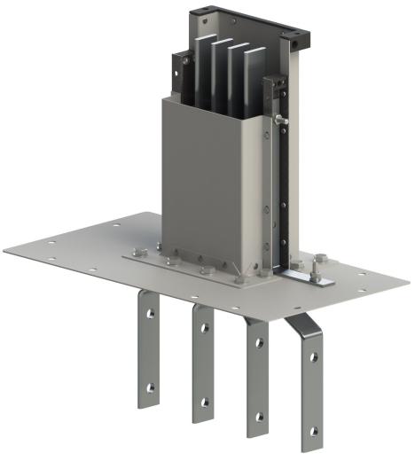 Секция присоединительная левая У70101 У3