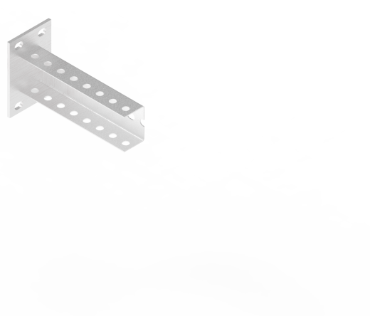 Консоль П-образная средняя БКПС.60.40.150.2.2 Консоль П-образная средняя БКПС.60.40.150.2.2