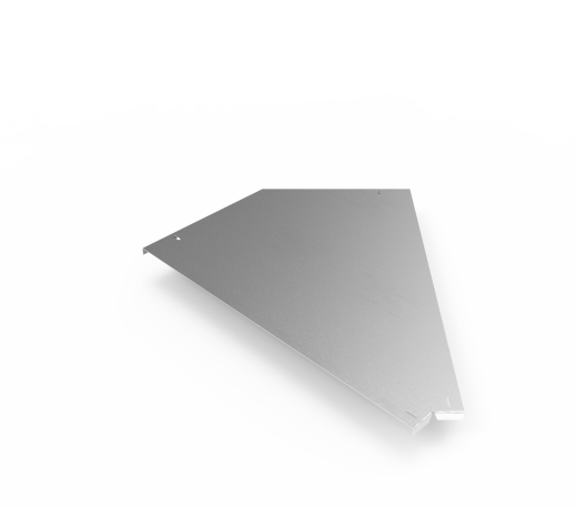 Крышка кабельроста углового с R=100 мм 45 горизонтальный РК145Г.800.20.100.2.2