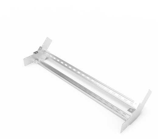 Кабельрост угловой  с R=100 мм 45 вверх РУ145В.1000.100.100.1,5.2