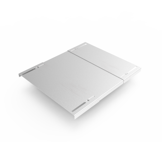 Крышка кабельроста углового с R=100 мм шарнирный  РК1Ш.500.20.100.1,5.2