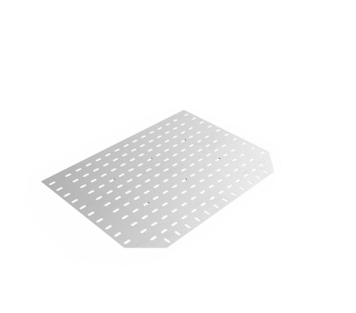 Дно кабельроста углового с R=100 мм тройниковый горизонтальный РД1ТГ.600.0.100.2.2