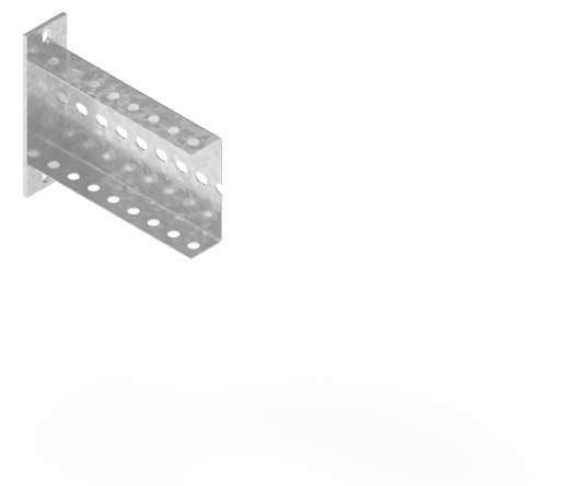 Консоль П-образная облегченная БКПО.115.40.100.2.1