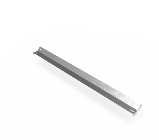 Крышка кабельроста углового с R=100 мм 45 вверх РК145В.1000.20.100.3.1