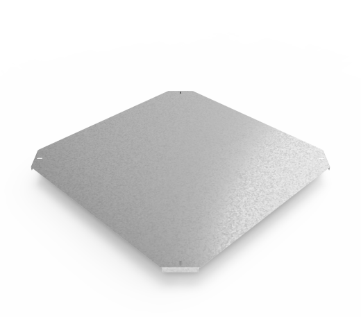 Крышка кабельроста углового с R=100 мм крестообразный горизонтальный РК1КГ.900.20.100.3.1