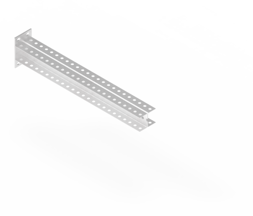Консоль П-образная усиленная БКПУ.60.80.500.2,5.2