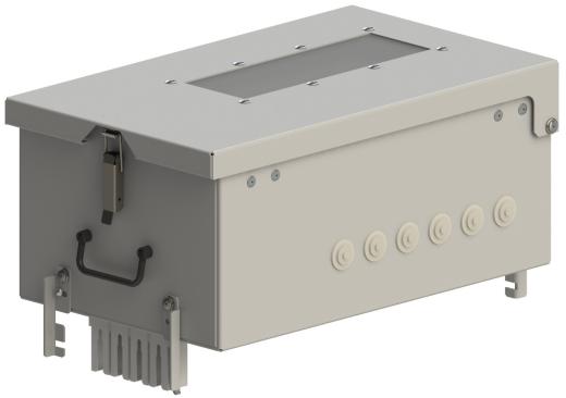 Коробка ответвительная до 100А (до 12 модулей) с авт. выкл. IEK У70541 У3