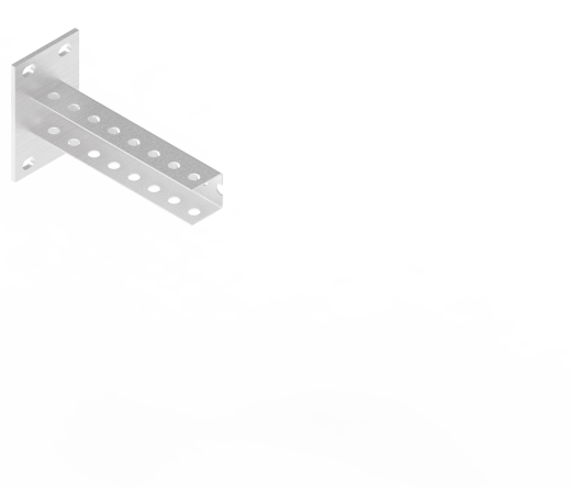 Консоль П-образная средняя БКПС.40.40.200.1,5.2