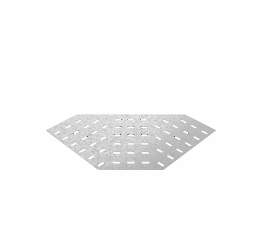 Дно кабельроста углового с R=100 мм 90 горизонтальный РД190Г.400.0.100.2,5.1