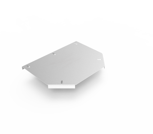 Крышка кабельроста углового с R=100 мм тройниковый горизонтальный РК1ТГ.300.20.100.1,5.2