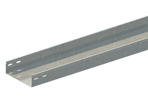 Лоток монтажный прямой неперфорированный замковый ЛПНЗ.200.80.3000.1,5.2