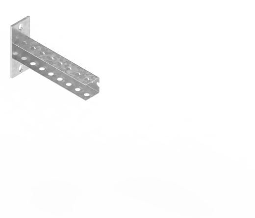 Консоль П-образная облегченная БКПО.40.40.200.4.1