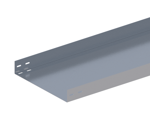 Лоток монтажный прямой неперфорированный ЛПН.600.200.3000.1,5.1