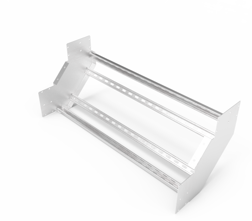 Кабельрост угловой  с R=100 мм 90 вверх РУ190В.1000.200.100.1,5.2