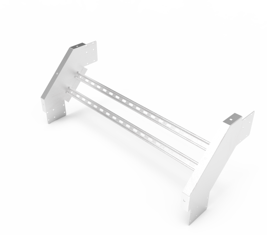 Кабельрост угловой  с R=100 мм 90 вниз РУ190Н.1000.150.100.1,5.2