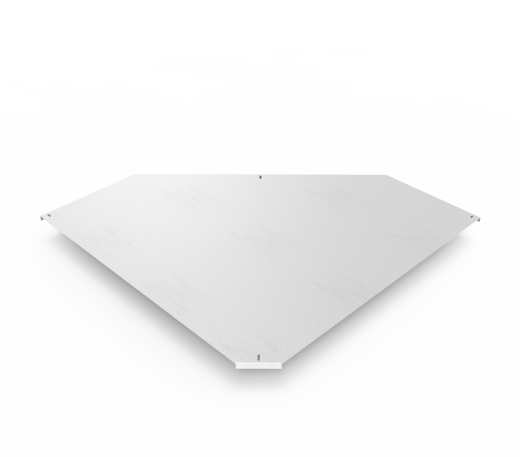 Крышка кабельроста углового с R=100 мм 90 горизонтальный РК190Г.1000.20.100.1,5.2