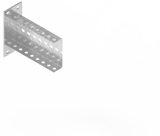 Консоль П-образная средняя БКПС.115.40.200.1,5.1 Консоль П-образная средняя БКПС.115.40.200.1,5.1