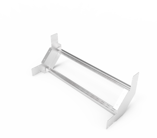 Кабельрост угловой  с R=100 мм 90 вверх РУ190В.900.100.100.1,5.2