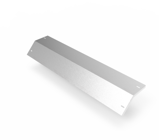 Крышка кабельроста углового с R=100 мм 45 вниз РК145Н.1000.20.100.2.2