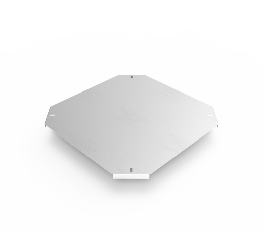 Крышка кабельроста углового с R=100 мм крестообразный горизонтальный РК1КГ.500.20.100.2.2